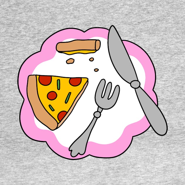 Pizza Dinner Plate by saradaboru